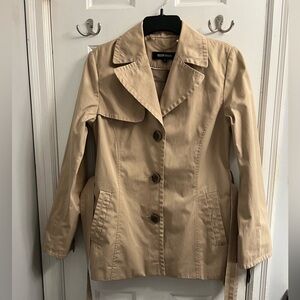 ELLEN TRACY Trench Coat Sz S